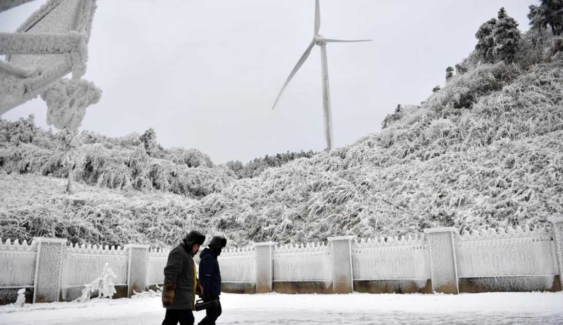 海拔1420米，電力“哨兵”風(fēng)雪中守護(hù)萬(wàn)家燈火